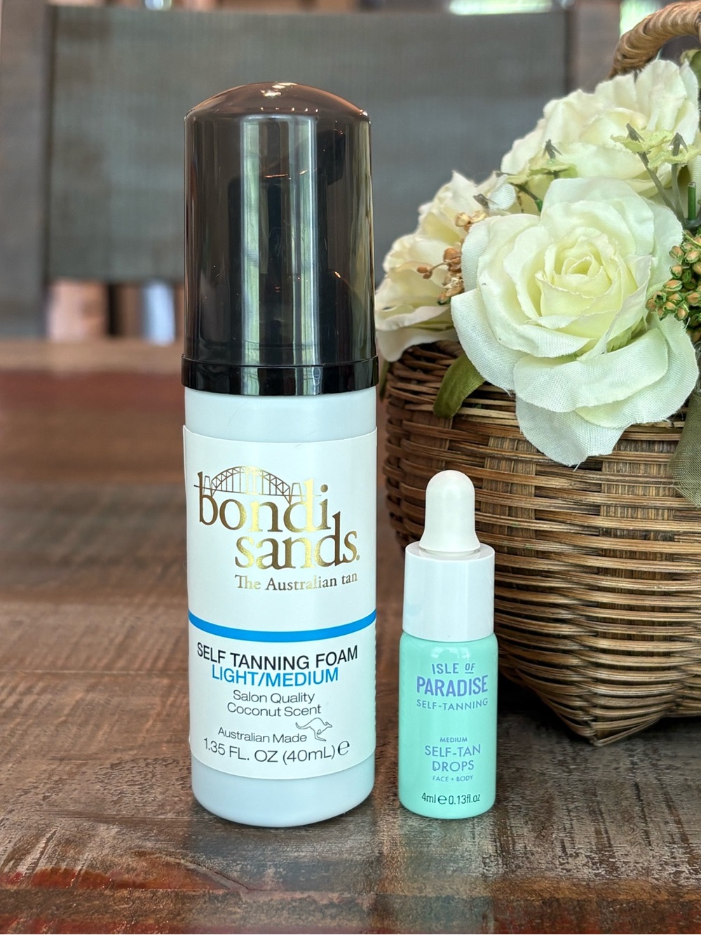 NEW Bondi Sands SELF TANNING Foam in LIGHT/MEDIUM + Isle of Paradise SELF-TAN!